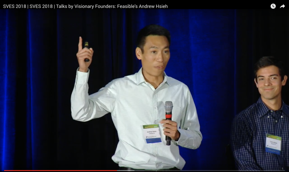 Talks by Visionary Founders: Feasible’s Andrew Hsieh