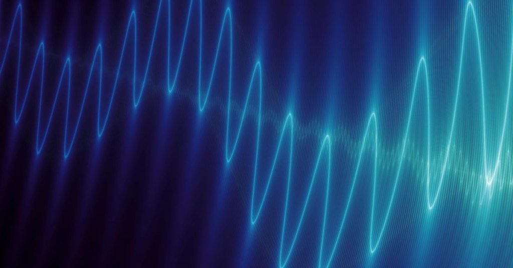 alt= Ultrasound waves illustrating the efficiency and ramp-up capabilities Liminal's EchoStat platform provides in EV battery production