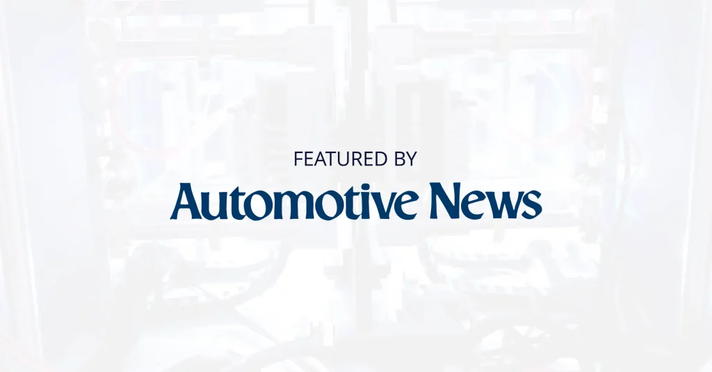 Featured by Automotive News.